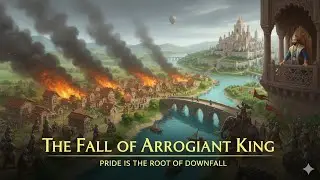 The Fall of Arrogant King | Moral Story About Pride & Humility.
