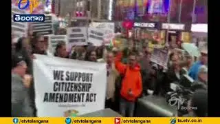 Indian Americans Hold Events | in New York in Support of CAA