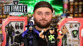 WWE TARGET ULTIMATE EDITION DX SHAWN MICHAELS & UNDERTAKER FIGURE REVIEW!