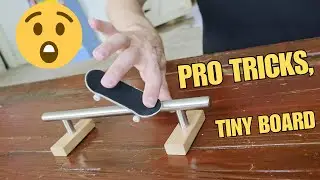 From Skatepark to Deskpark &ndash; Fingerboard Session!