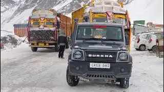 ZOJILA UPDATE:07/01/2026 TRAFFIC Allow minamarg towards sonamarg 🚍.   #zojila #update 