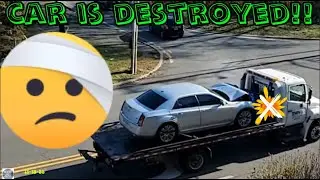 CAR IS DESTROYED!! Live Traffic of New Jersey USA #live #automobile