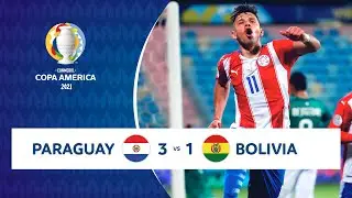 HIGHLIGHTS PARAGUAY 3 - 1 BOLIVIA | COPA AMÉRICA 2021 | 14-06-21