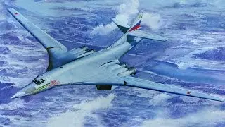 Heavy bomber Tu-160 