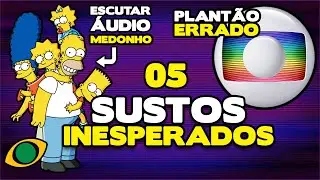 05 SUSTOS INESPERADOS QUE TOMAMOS EM FRENTE A TV