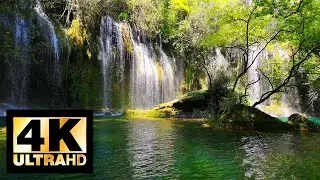 Cascata 4K &bull; Rilassante rumore di cascata