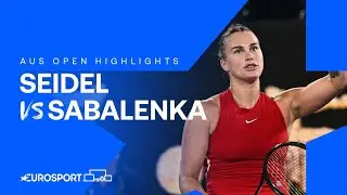 Ella Seidel v Aryna Sabalenka | Extended Australian Open 2024 Highlights 🇦🇺