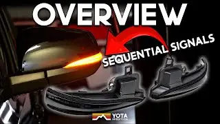 Tacoma Sequential Mirror Turn Signal Overview | 2016-2023 | Yota X