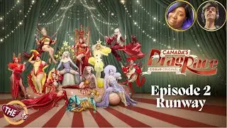 🎪In the Shadows Runway! | Canada's Drag Race Season 6 Episode 2! 🇨🇦 | The CUP 🍵