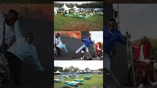 HARMONIZE alivyodondoka stegini #shorts