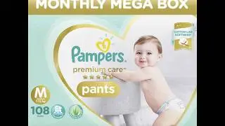 Pampers Premium Care Pants Medium | The Complete Diaper Shopping Hub | www.qualiwide.com