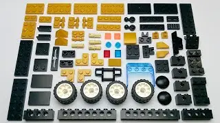 Lego Monster Truck For Racing Off-Road | Build Lego Minifigures Unofficial