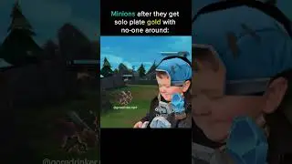 Minions after they get solo plate gold with no one around #leagueoflegendsmemes #lolmemes