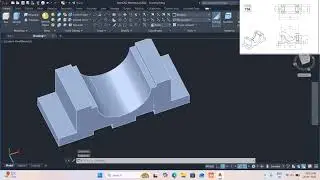 AutoCAD 3D Modeling Tutorial | Simple Mechanical Design | #01  |  #Mechanical #cadify 