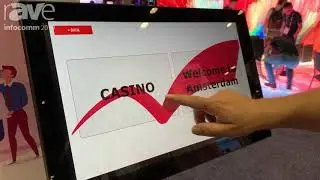 InfoComm 2019: NoviSign Demos NoviSign Software Using IAdea Touch Screen Kiosk Display