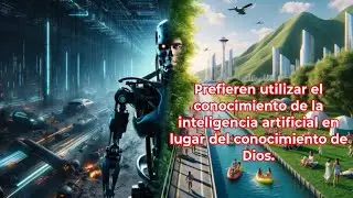 Prefieren utilizar el conocimiento de la inteligencia artificial en lugar del conocimiento de Dios.