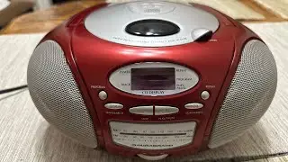 Sound Test on Durabrand CD-109 CD Player