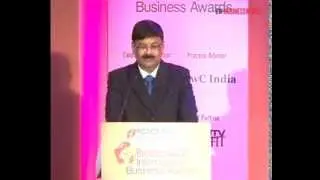 Prosenjit Datta, Editor Businessworld speaking at Businessworld  International Business Awards 2012