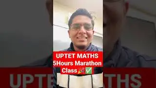 UPTET Maths 5 Hours Marathon Class #uptetadda247 #uptet2021 #mathsbyayushsir #uptetmaths #shorts