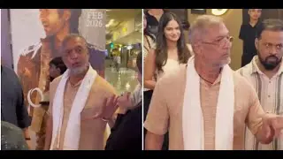 Nana Patekar Walk Out Of O&rsquo;Romeo Trailer Launch After Shahid Kapoor & Tripti Dimri Arrived Late ?