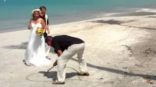 just married sign