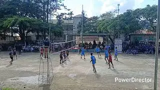Tuipui South Vs GHS Volleyball final match.Secondary school games Hnahthial district.