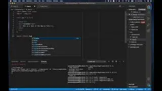 How to create a react app from scratch in VS code