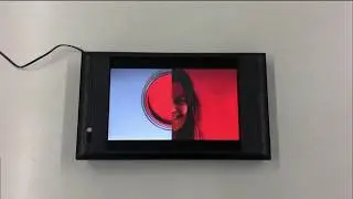 Supermarket 10 inch motion sensor lcd monitor, advertising screen, ads display