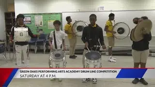 Green Oaks Performing Arts Academy Drum Line Competition this Saturday