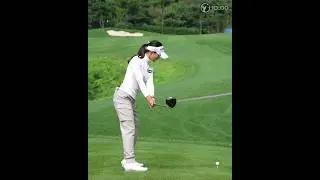 Clean Driver Swing. She is Jihyo Jung