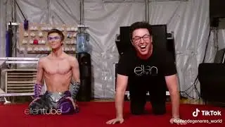 Contortionist in Ellen! They are shocked!