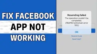 How to Fix: Facebook App Not Working on iPhone/Android (2025)