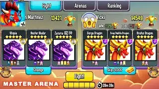 NEW! Onslaught Dragon, MASTER ARENA 3 | DRAGON CITY Gameplay 2021! 😍
