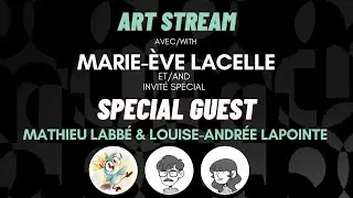 Animatics: Art Stream with Marie-Ève Lacelle with Studio Cagoule Animation I Sous-titres français