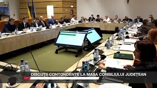 Discuții contondente la masa Consiliului Județean