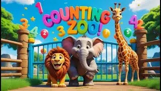 &ldquo;The Counting Zoo 🦓🐘🦒  Fun Numbers Song for Kids  Learn to Count 1 to 10  Preschool Learning Rhym