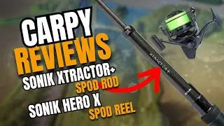 Sonik Xtractor+ Spod Rod & Sonik Hero x Reel - Обзор