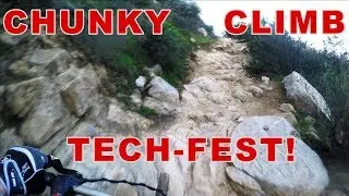Tech-Fest Trail Climb || Intense Fun || Chunky & Rocky