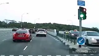 Road Rage - Middle Finger