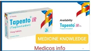 Tapento IR Tablet | Tapento IR Tablet uses in urdu/Hindi | Tapentadol | Tapento 75mg tablet