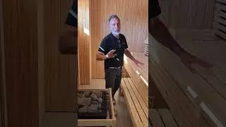 Instalaci&oacute;n profesional de sauna seco 🔥Equipo trif&aacute;sico de 18 kW: potencia
