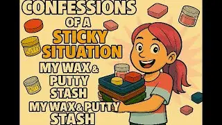 Confessions of a Sticky Situation  My Wax & Putty Stash