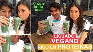 LICUADO VERDE DE PROTEINAS VEGANO