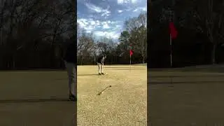 9 holes at prospect! eagle putt!