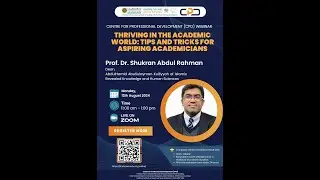 THRIVING IN THE ACADEMIC WORLD: TIPS AND TRICKS FOR ASPIRING ACADEMICIANS
