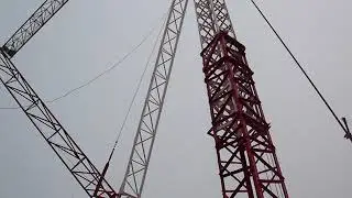 Step 7, Collect Crane Lifting Arm, QTK Self Fast Erecting Tower Crane