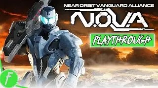N.O.V.A Near Orbit Vanguard Alliance FULL GAME WALKTHROUGH Gameplay HD (PSP) | NO COMMENTARY