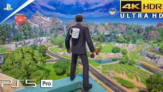 Fortnite (PS5 Pro) 4K 120FPS HDR Gameplay | Skin Michael Scoot (The Office)