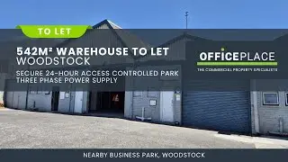 542m&sup2; Warehouse To Let in a secure park with three phase power, Woodstock