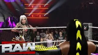 WWE 2K25 RAW Ivy Rose VS Naomi For the WWE World Championship At BAD BLOOD 